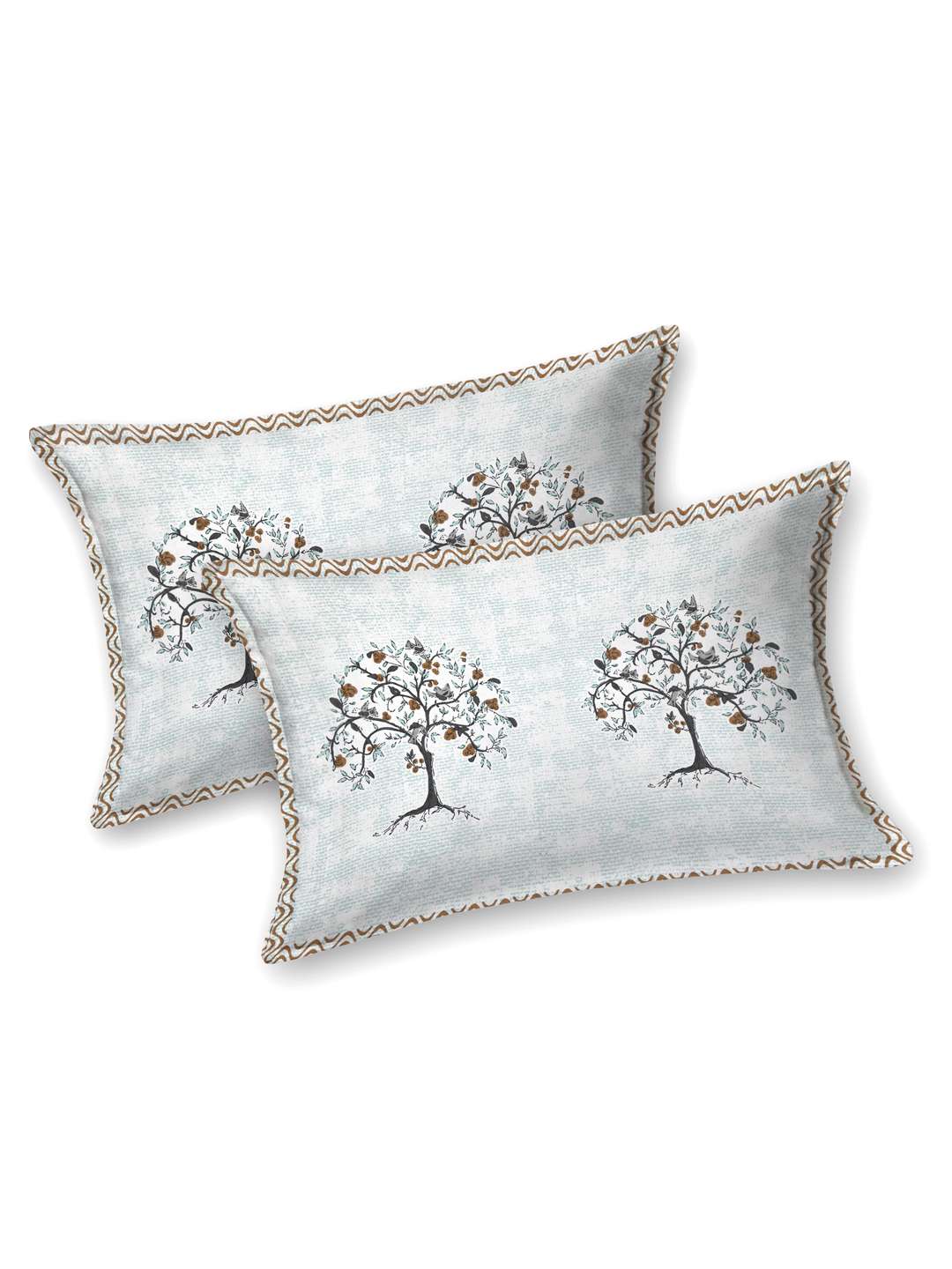 100% Pure Cotton Traditional Printed Bedsheet for Double Bed King Size Bedsheet with 2 Pillow Covers - Image 3
