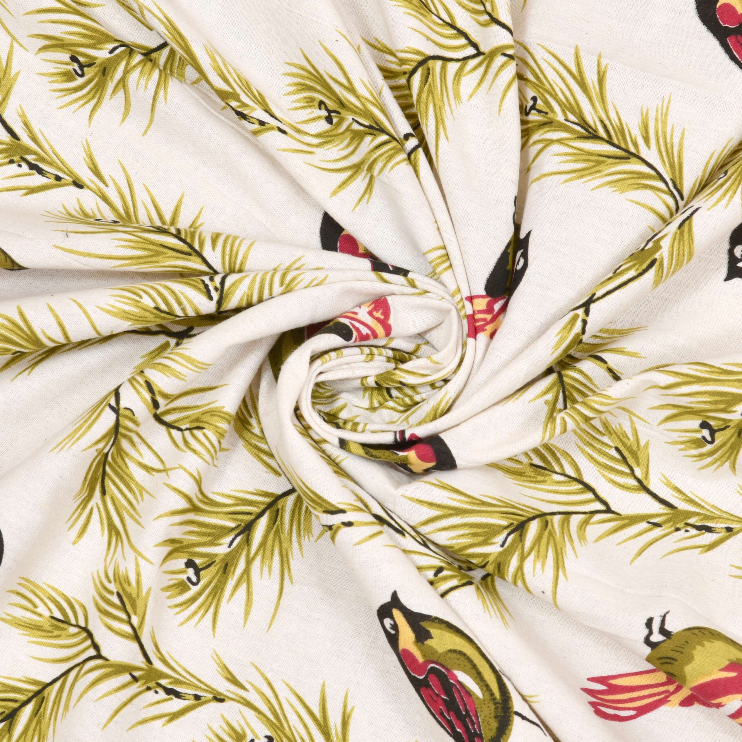 Jaipuri Cotton Printed Double Bedsheet With Two Pillow Covers - Image 4
