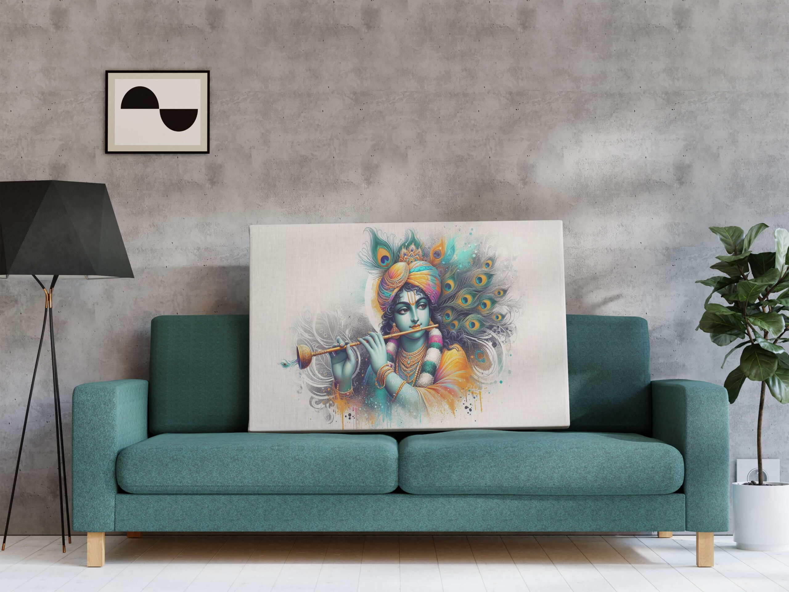 Canvas Paintings For Wall Decoration With Frame Canvas Painting For Living Room Bedroom Home Office & Hotels - Image 3
