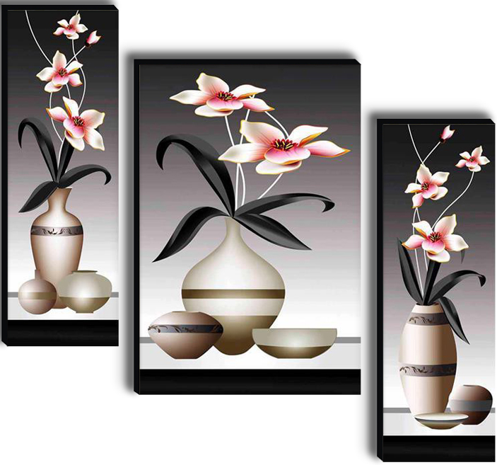 Set Of 3 Digital Wall Painting - Image 3