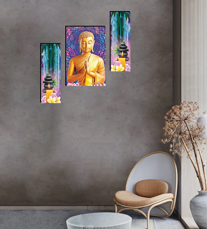 Set Of 3 Digital Wall Painting - Image 2