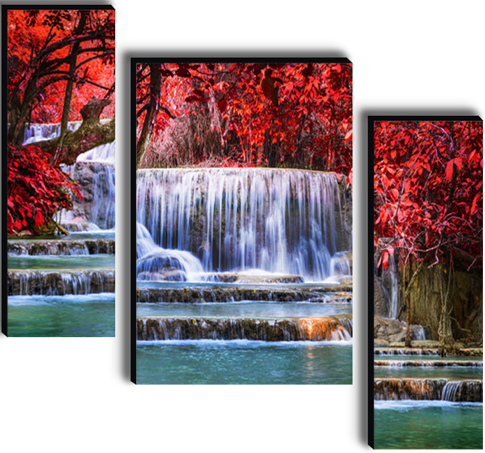 Set Of 3 Digital Wall Painting - Image 3