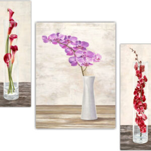 Set Of 3 Digital Wall Painting