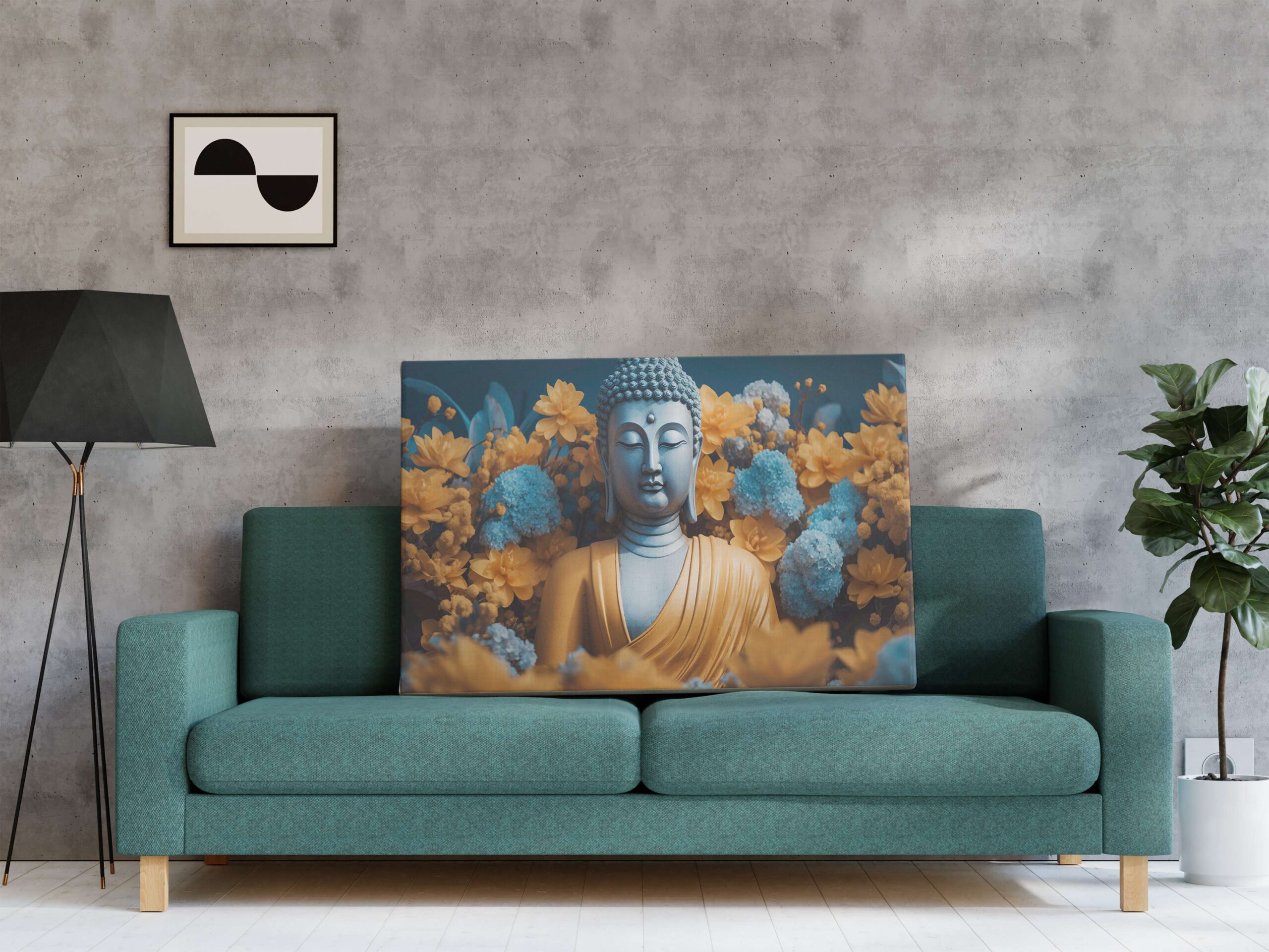 Canvas Paintings For Wall Decoration With Frame Canvas Painting For Living Room Bedroom Home Office & Hotels - Image 2