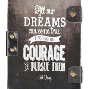 Handmade Vintage Leather Diary with Antique Lock – Model SC-CLD31